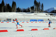 Открытие Чемпионата России по лыжным гонкам и биатлону