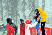 Заключительный день Чемпионата России по лыжным гонкам и биатлону