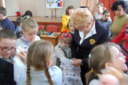 Президент Федерации Спорта Слепых Лидия Павловна Абрамова посетила коррекционные образовательные учреждения для слепых и слабовидящих детей