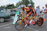 2-й этап Кубка России по велоспорту тандем-шоссе