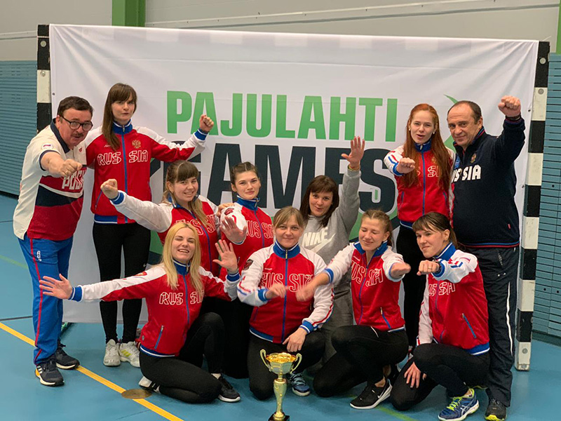 Женская сборная России по голболу начала с победы 2020 год